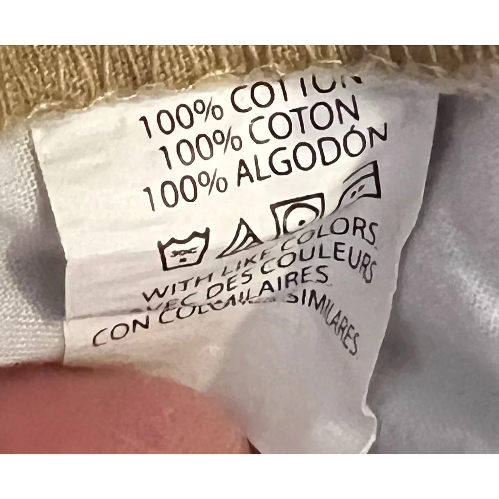 Childrens Place Pants Girls Size 16 Beige Cotton Chino Adjustable Waist Straight